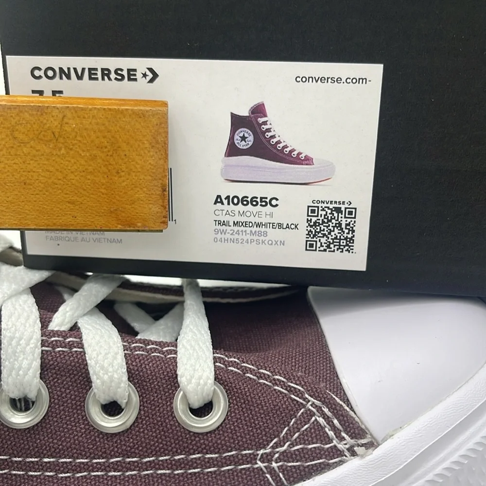 Converse WMNS Platform Sneakers A10665C CTAS MOVE HI TRAIL MIXED/WHITE/BLACK